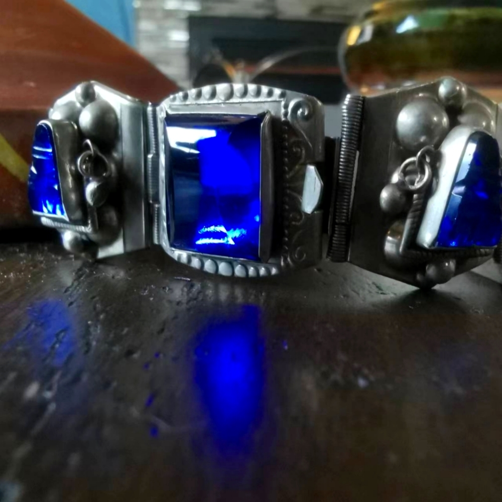 Vintage Silver Alpaca Bracelet